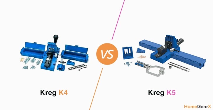Kreg K4 vs. K5